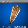 st64 lighting bulbs edison style for decoration amber glass